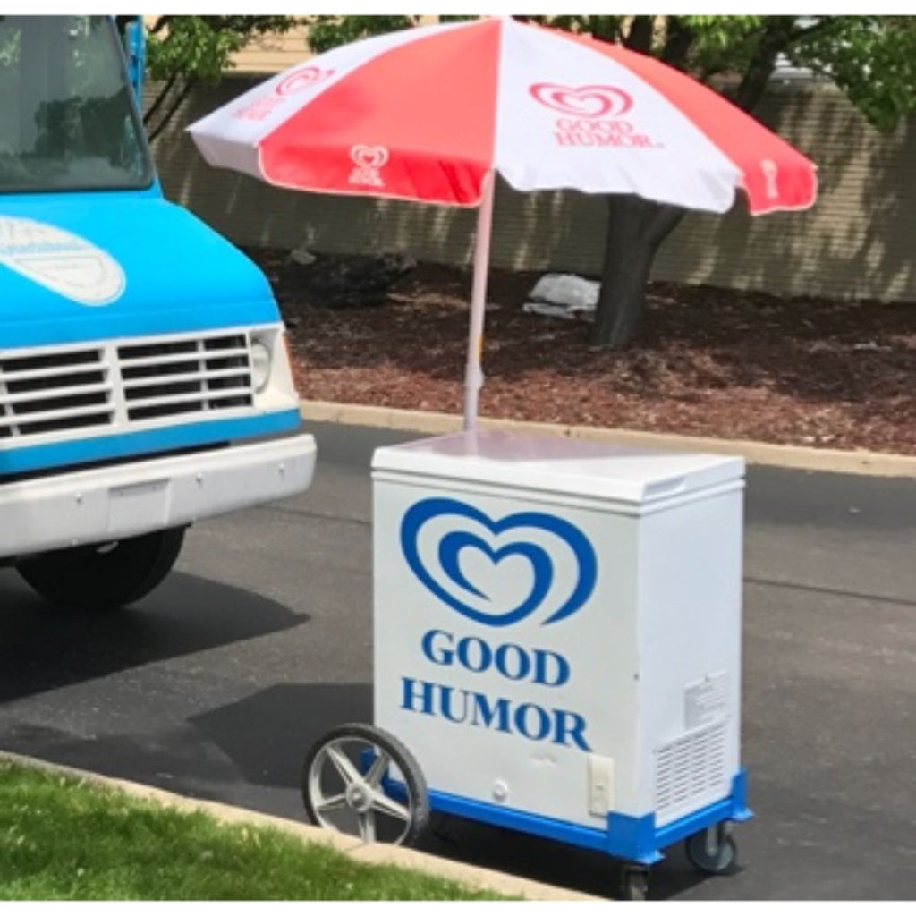 Large Umbrella Ice Cream Cart Rental ($145/Day) – Detroit Metro Ice Cream
