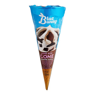 Blue Bunny King Size Brownie Vanilla Cone 12 Count ($33/Box)