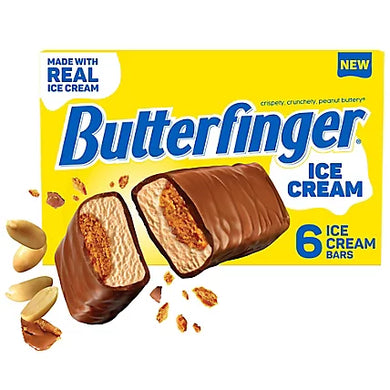 Butterfinger Ice Cream Bar 24ct ($39/Box) - Detroit Metro Ice Cream