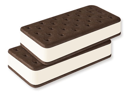 Regular (NOT GIANT) Ice Cream Sandwiches 24ct ($22/Box)