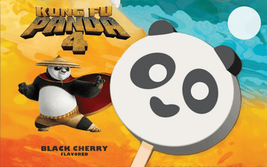 Blue Bunny Kung Fu Panda Ice Cream Bar 18 Count($29/Box)