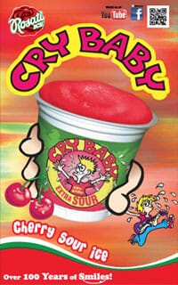 Rosati Italian Ice Sour Cherry 12ct ($20/Box) – Detroit Metro Ice