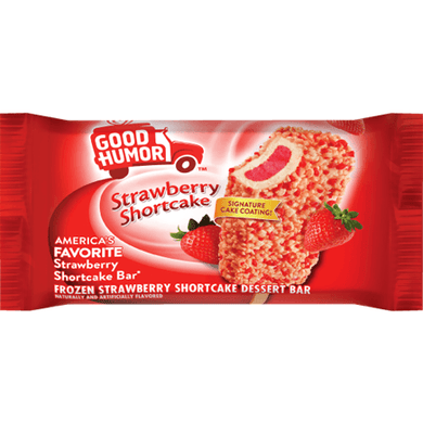 Good Humor Strawberry Shortcake Dessert Bar 24ct ($30.00/Box) - Detroit Metro Ice Cream