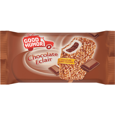Good Humor Chocolate Eclair Bar 24ct ($30.00/Box) - Detroit Metro Ice Cream